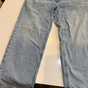 Pilcro Light Blue Straight Leg Jeans